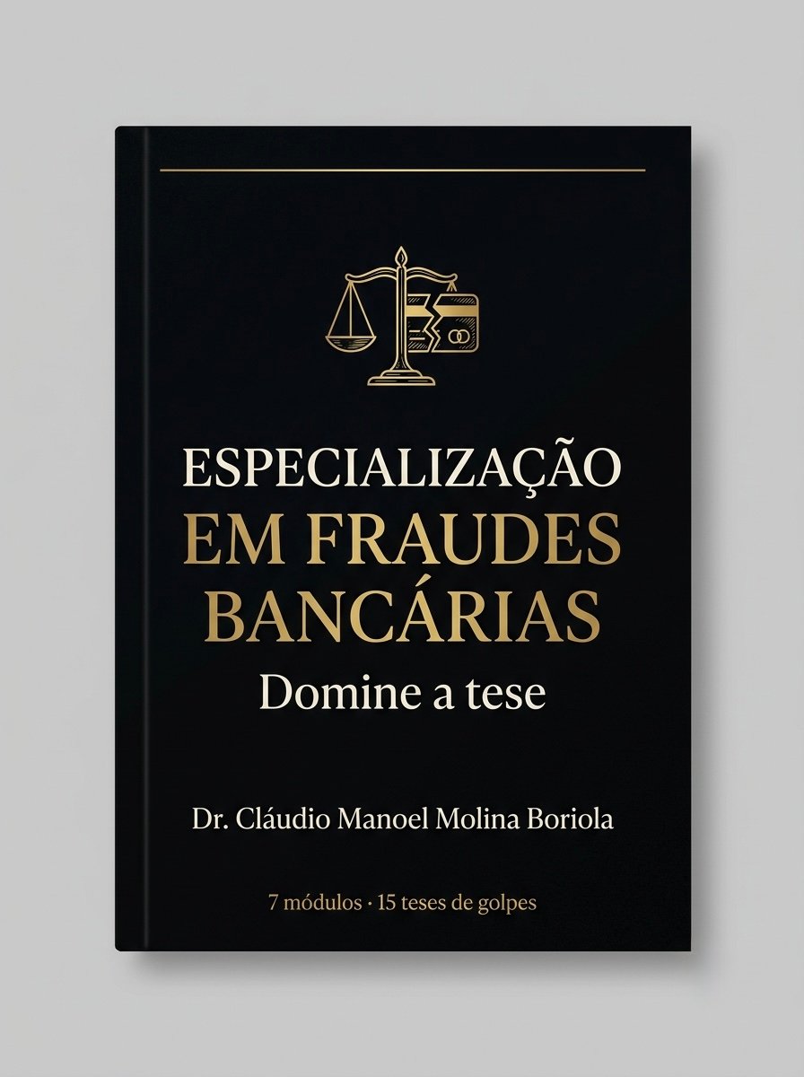 Capa de Especialização em Fraudes Bancárias: Domine a Tese