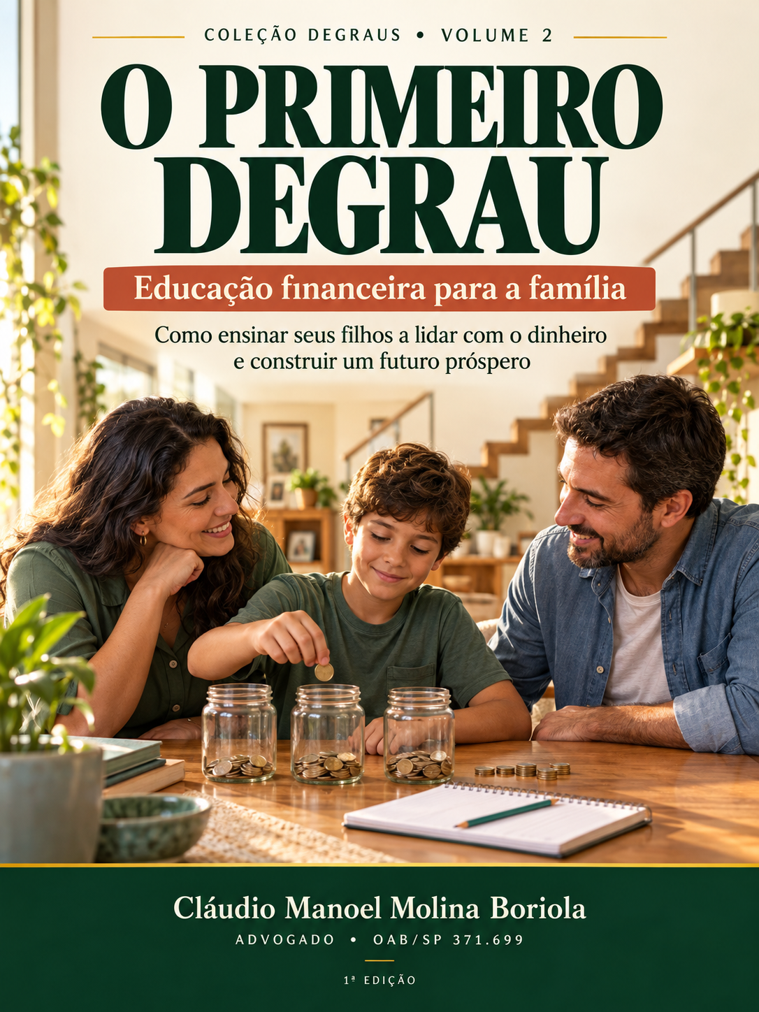 Capa de O Primeiro Degrau