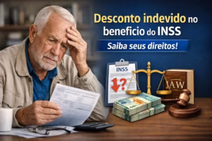 Desconto indevido no benefício do INSS: quando é ilegal e como o aposentado pode agir com apoio jurídico